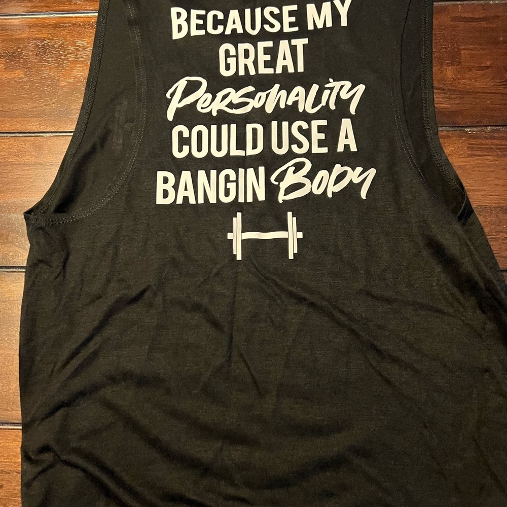 Women's muscle gym workout tank